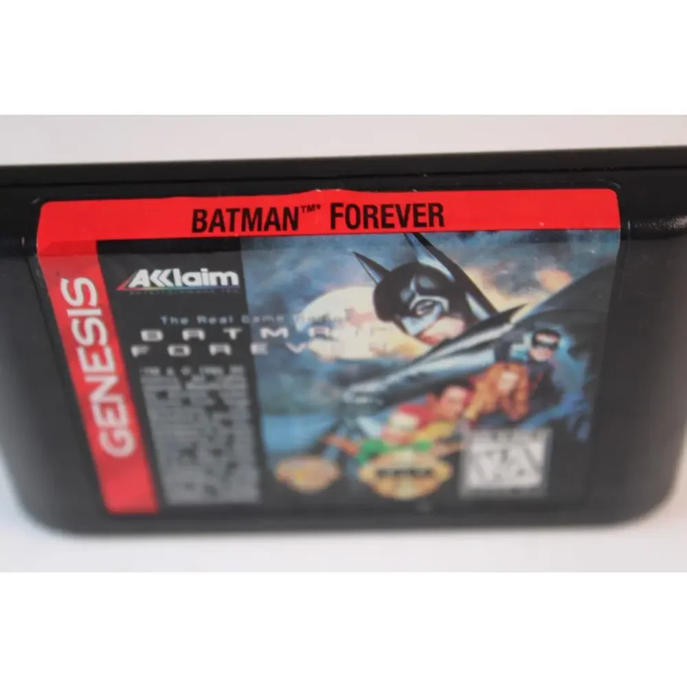 Batman Forever (Sega Genesis) Authentic, game cart only, tested/works